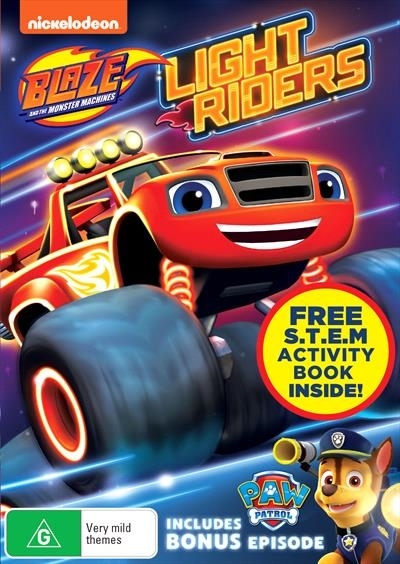 Blaze & The Monster Machines: Light Riders on DVD image