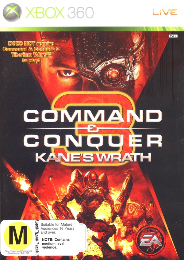 Command & Conquer 3: Kane's Wrath on X360