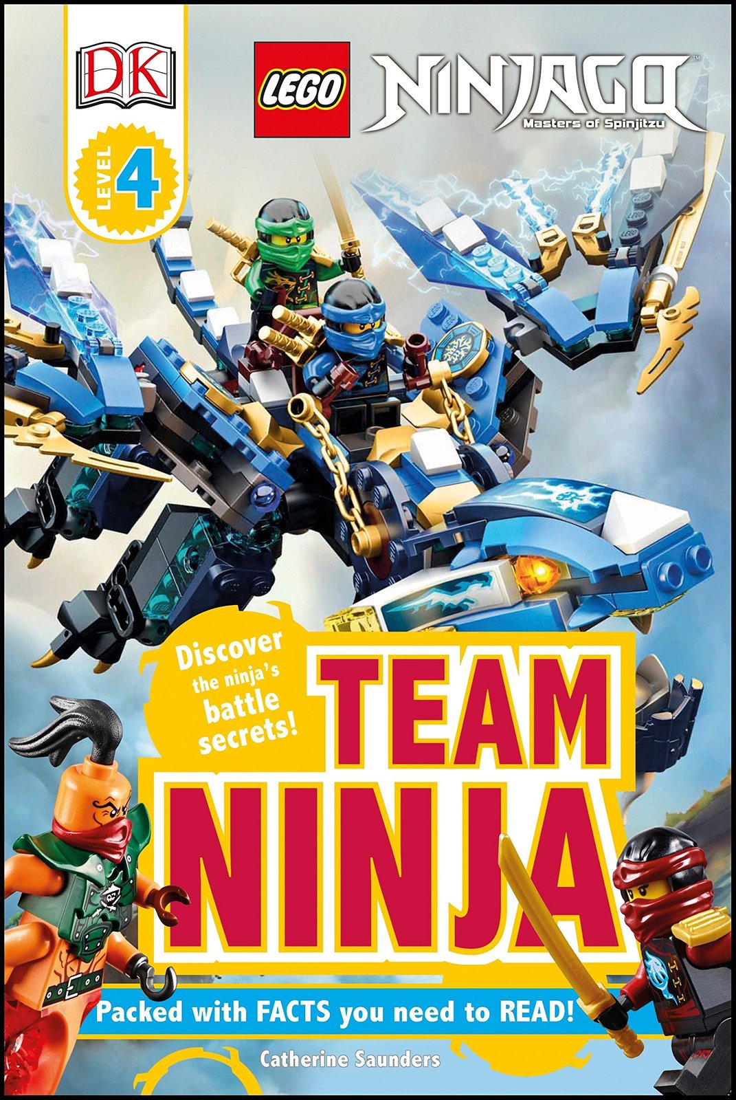 DK Readers L4: Lego Ninjago: Team Ninja by Catherine Saunders image