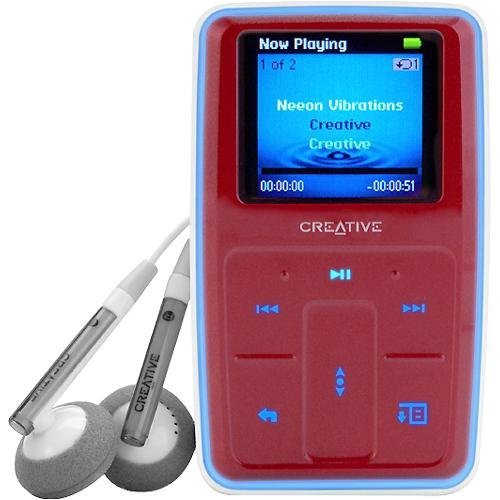CREATIVE LABS Creative Red Zen Micro Photo 8Gb image