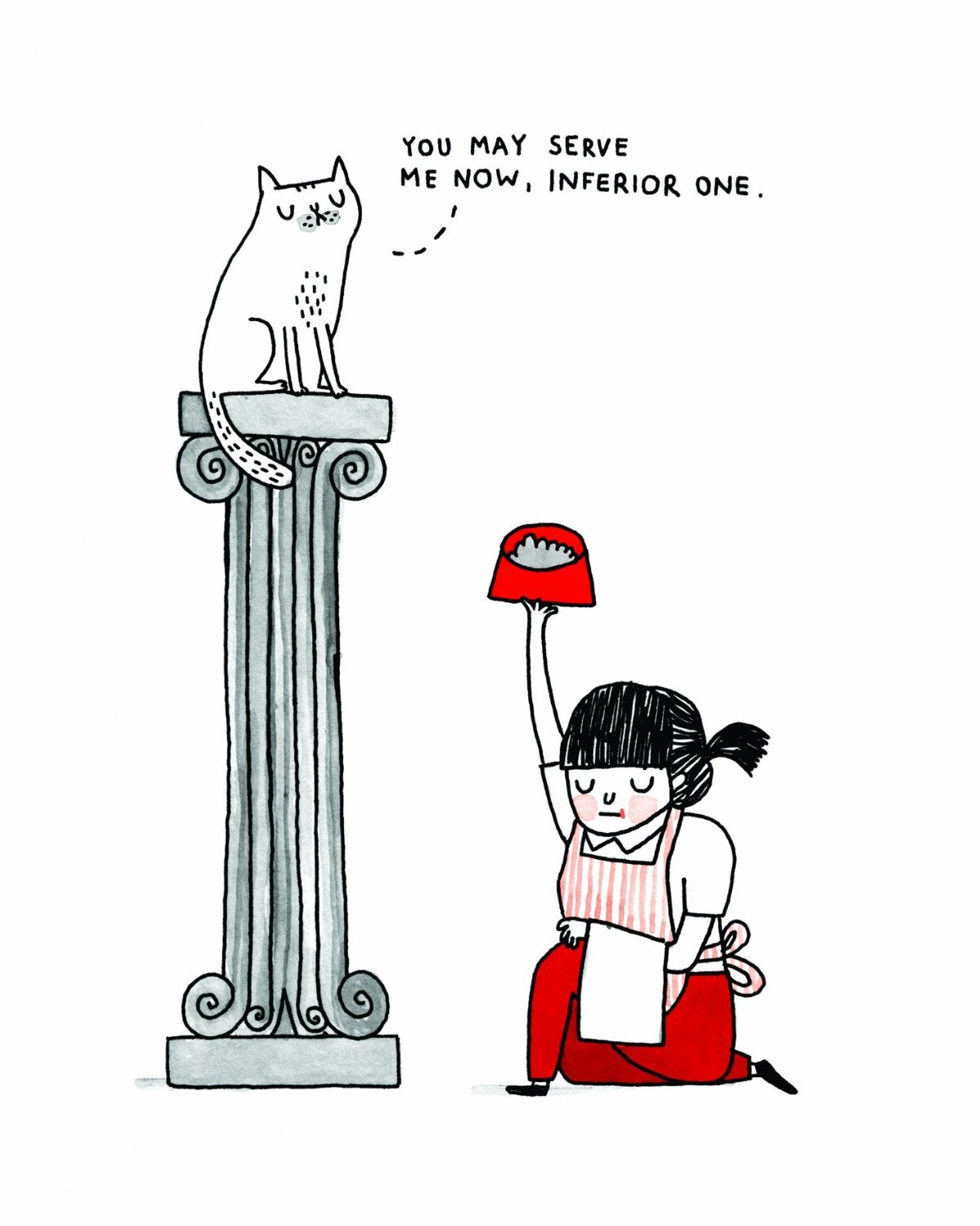 A Cat's Life on Hardback by Gemma Correll