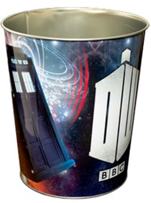 Doctor Who: Flying TARDIS Metal Bin image