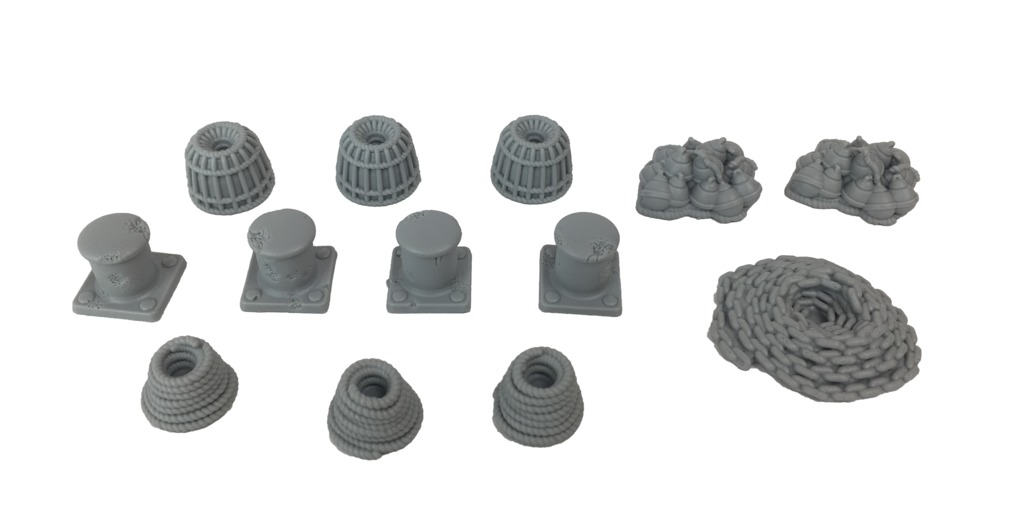 TTCombat: Tabletop Scenics - Dockyard Accessories image