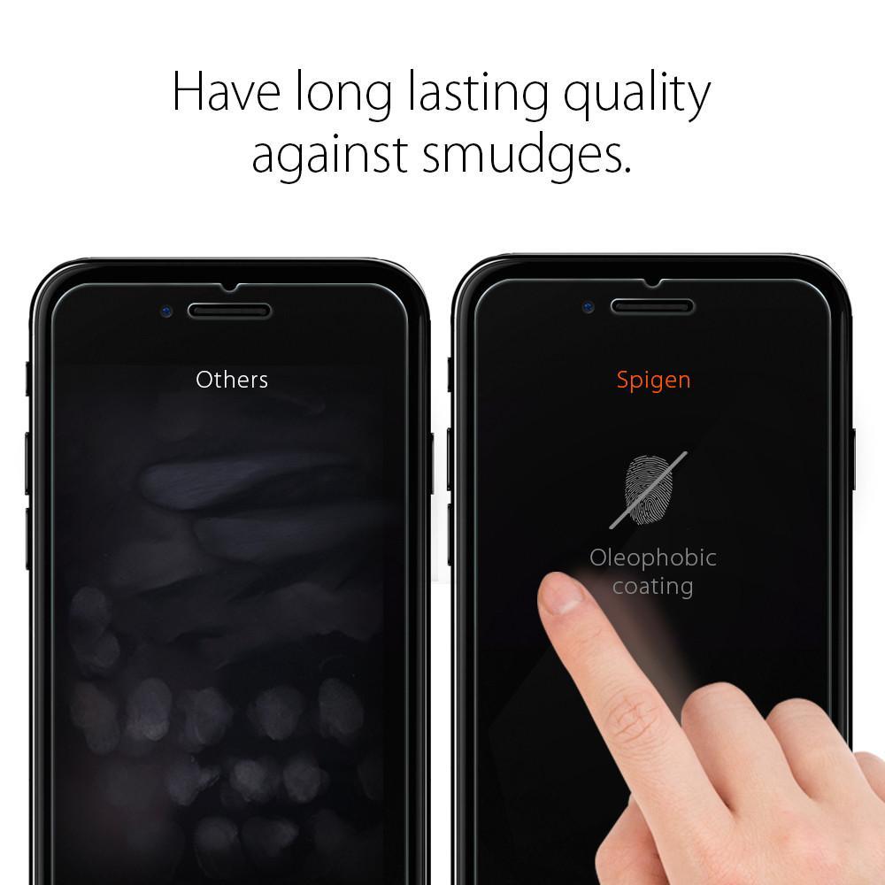 Spigen: iPhone 7 - Premium Tempered Glass Screen Protector image