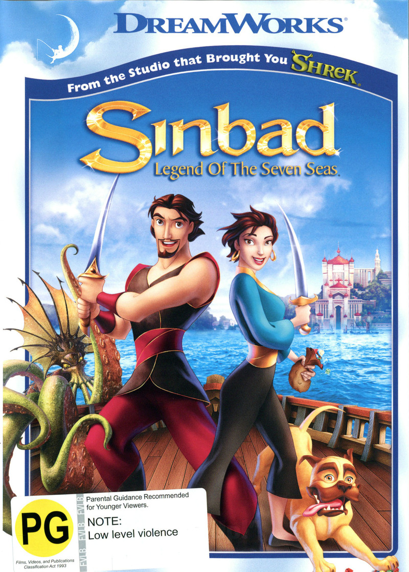 Sinbad: Legend of the Seven Seas on DVD image