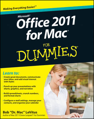 Office 2011 for Mac For Dummies by Bob LeVitus image