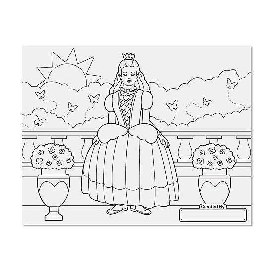 Melissa & Doug: Jumbo Colouring Pad Pink image
