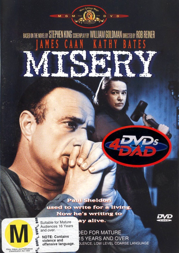 Misery on DVD image