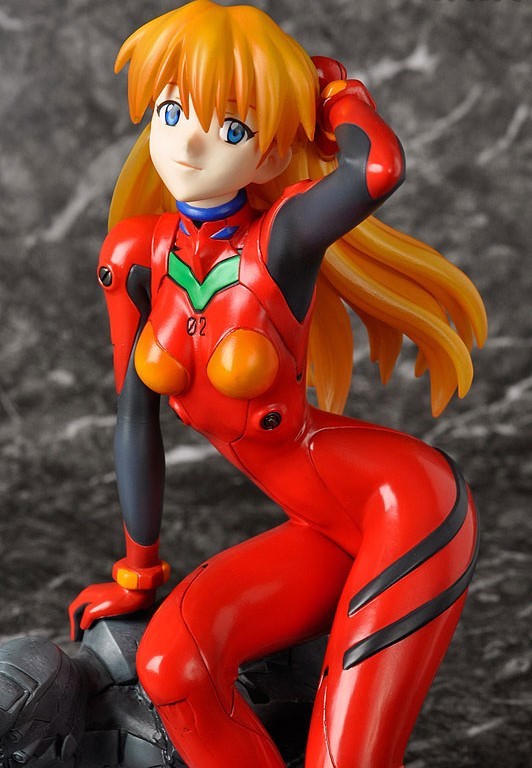 Evangelion: 1/6 Asuka Langley Shikinami -Plug Suit ver.- :RE PVC Figure image