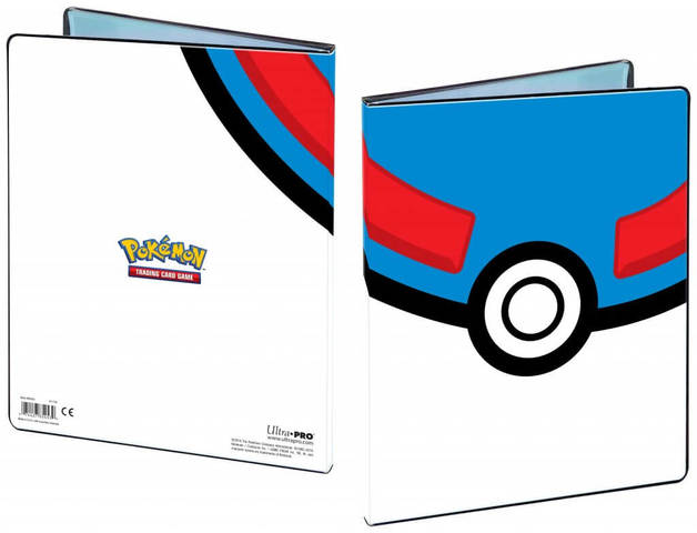 Ultra Pro 4-Pocket Trading Card Collectors Portfolio Holds 80 Cards. Blue