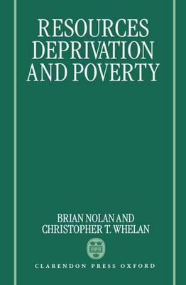 Resources, Deprivation, and Poverty by Brian Nolan image