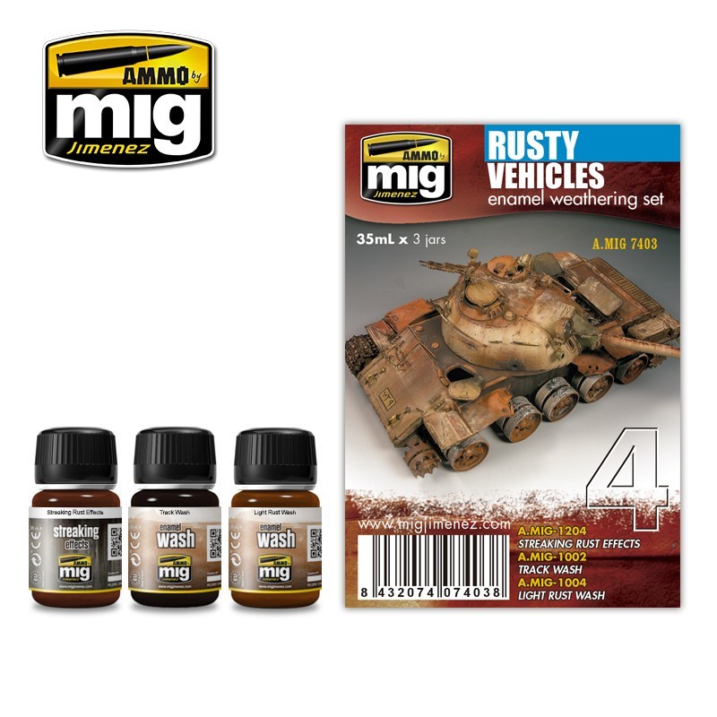 Rusty Vehicles Weathering Set