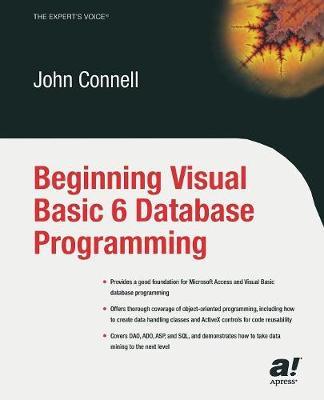 Beginning Visual Basic 6 Database Programming by John Connell image