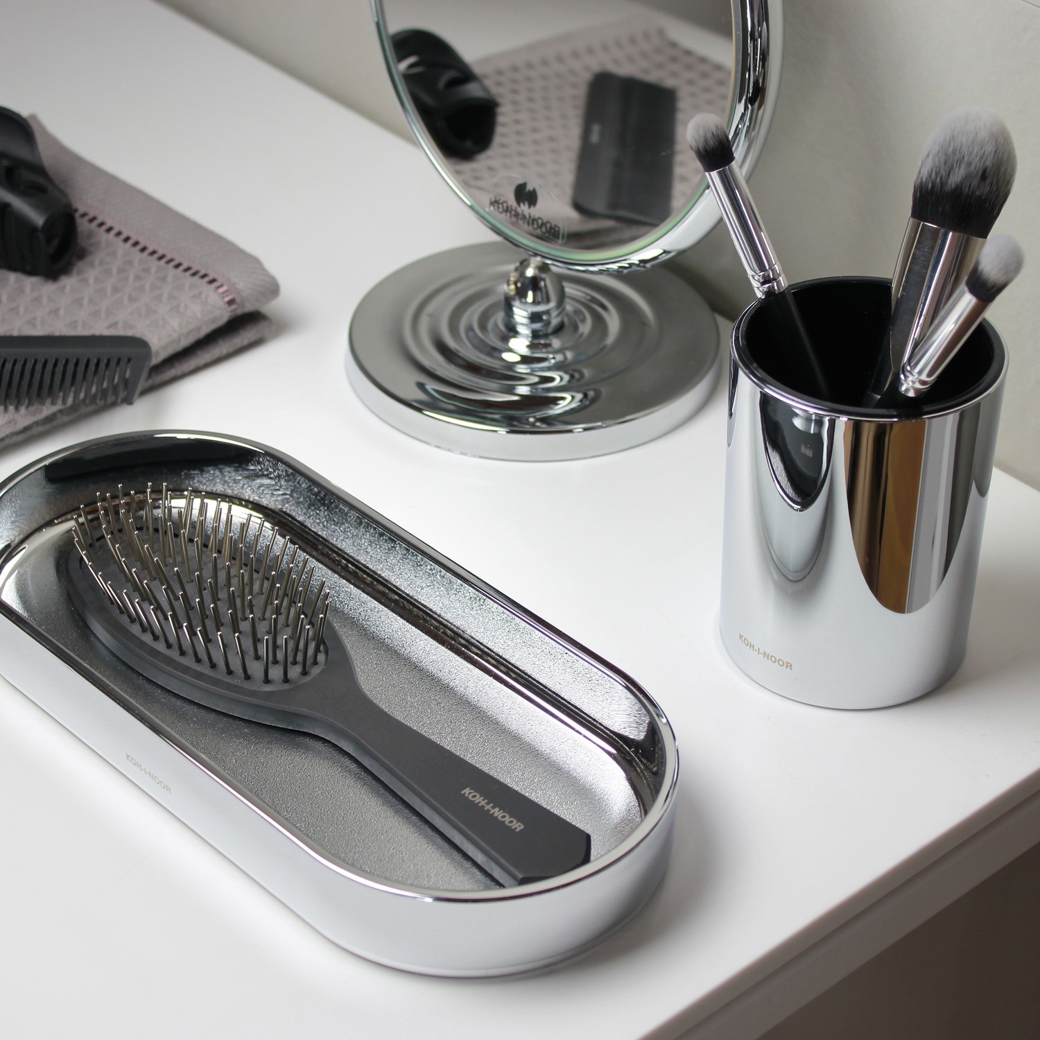 Classic Bathroom Tumbler Chrome at Mighty Ape NZ