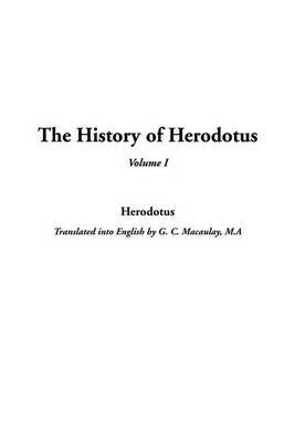 The History of Herodotus, Volume 1 by . Herodotus image