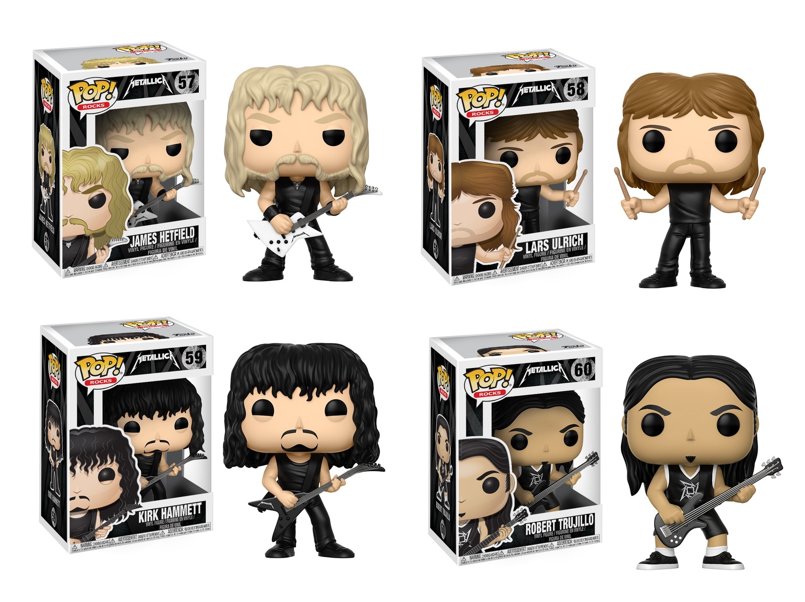 Metallica Pop! Vinyl Bundle at Mighty Ape NZ
