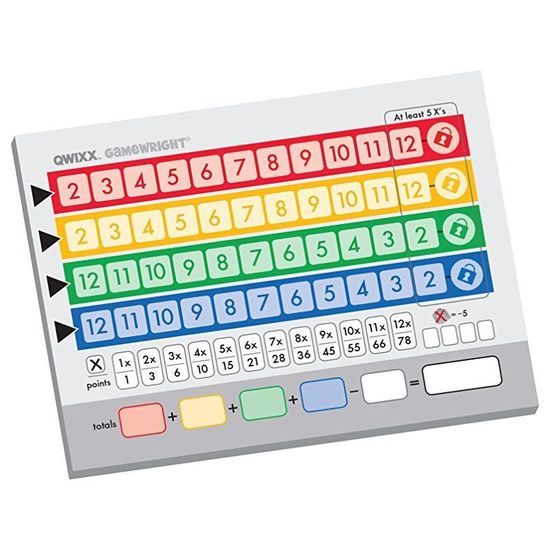 Qwixx Score Pads image