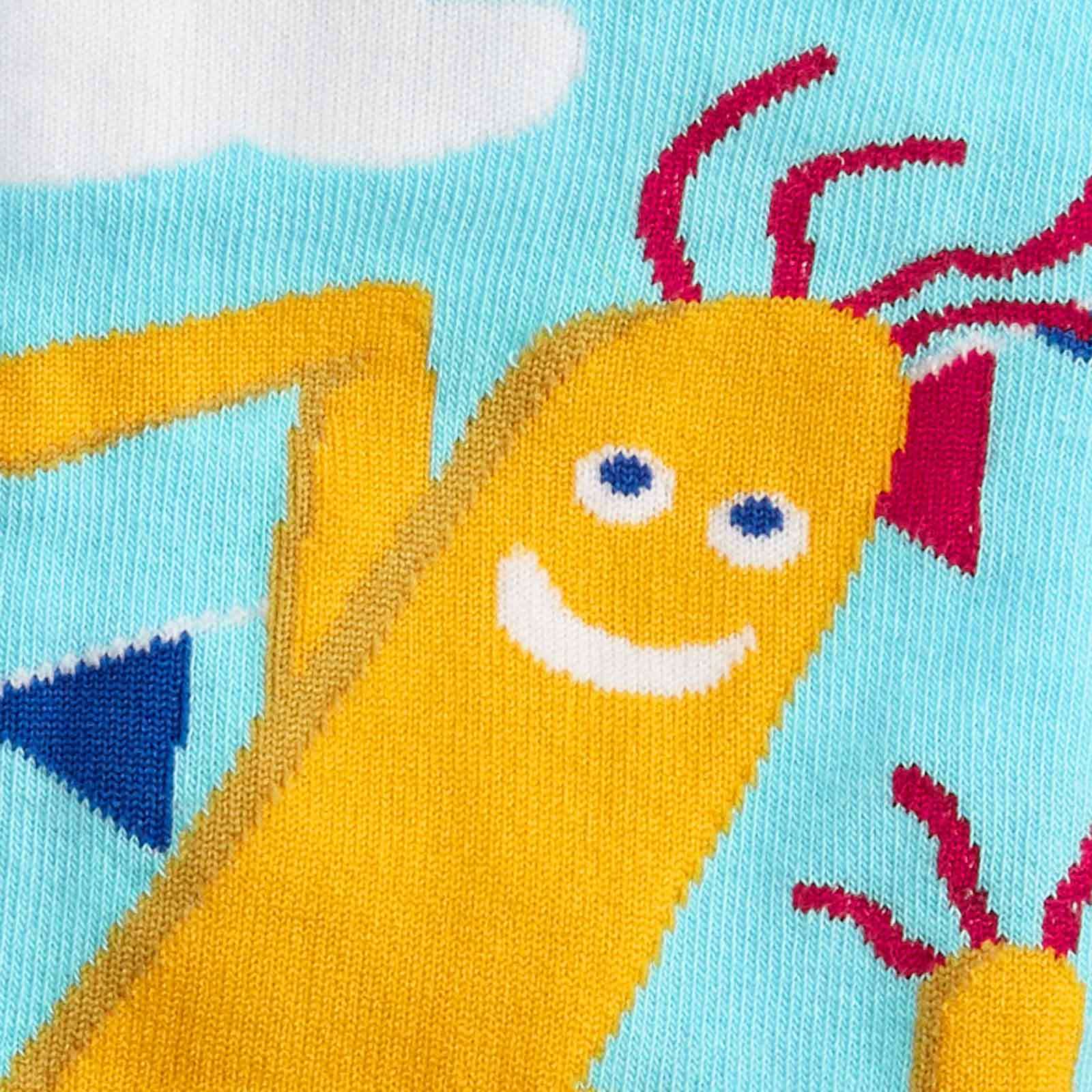 Men's - The Ecstacy Of Mr. Wavy Arms Crew Socks image