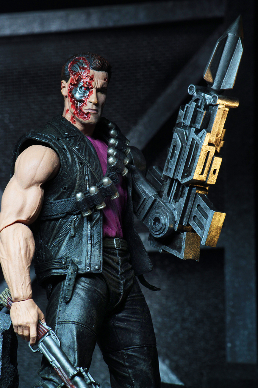 Terminator: Power Arm T-800- 7" Kenner Tribute Action Figure image