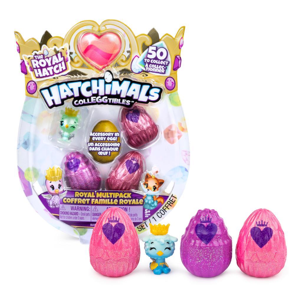 Hatchimals Colleggtibles: Royal Hatch - 4-Pack (Assorted Designs) image