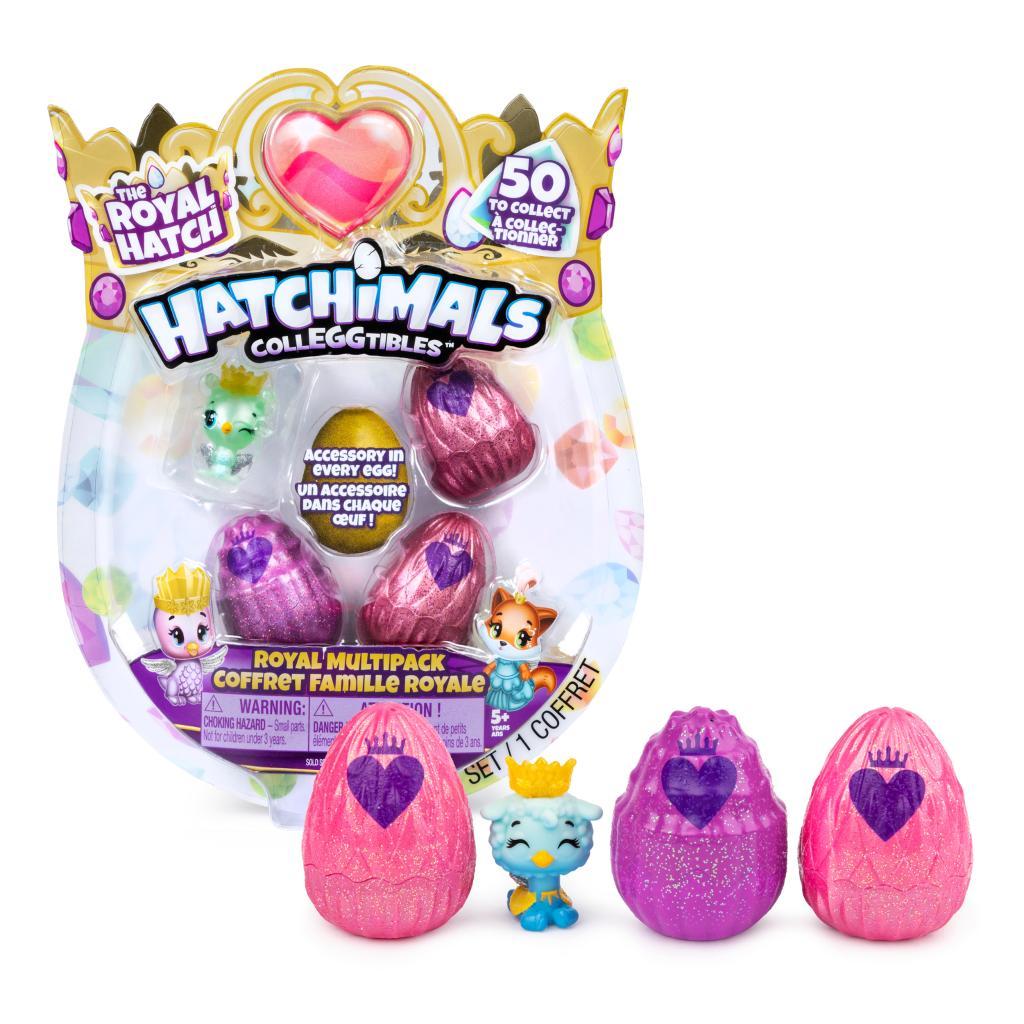 Hatchimals Colleggtibles: Royal Hatch - 4-Pack (Assorted Designs)