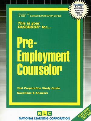 Pre-Employment Counselor by National Learning Corporation