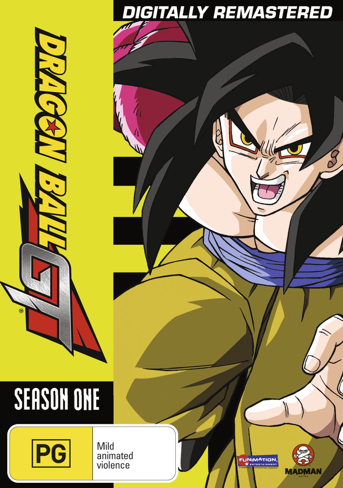 Dragon Ball GT Remastered Uncut Season 1 (5 Disc Set) on DVD image