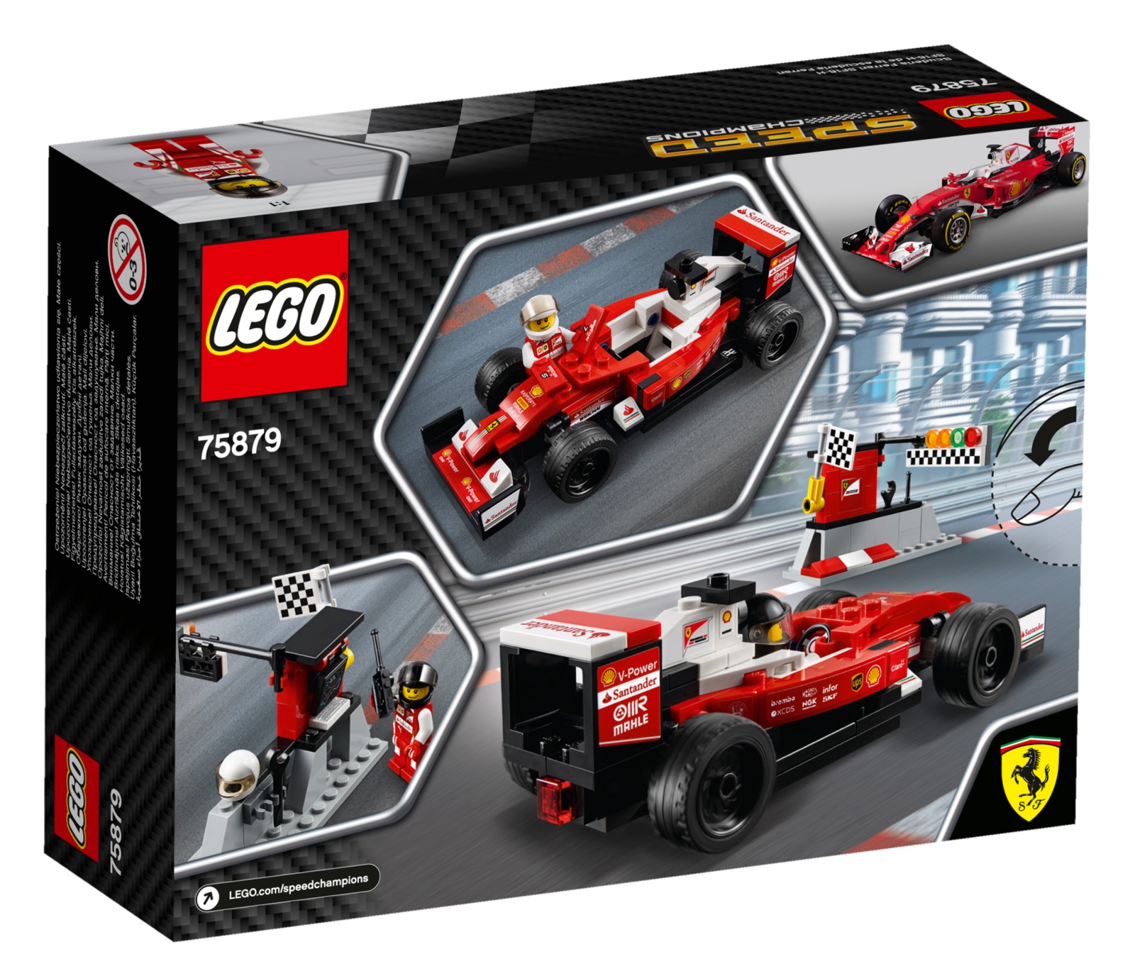 LEGO Speed Champions - Scuderia Ferrari SF16-H (75879) image