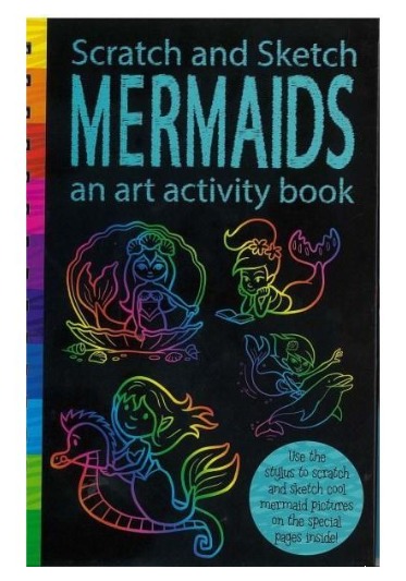 Scratch & Sketch: Activity Book - Mermaids