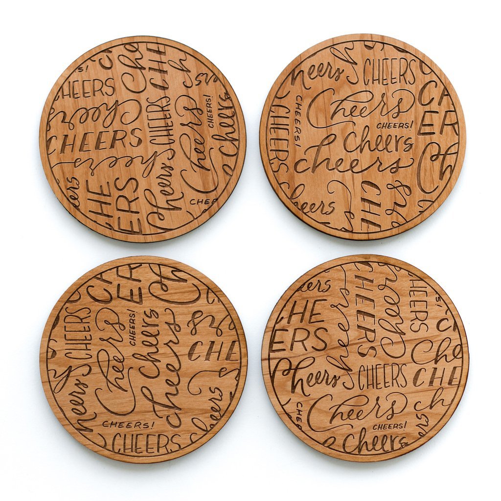 Cardtorial Cheers Coasters