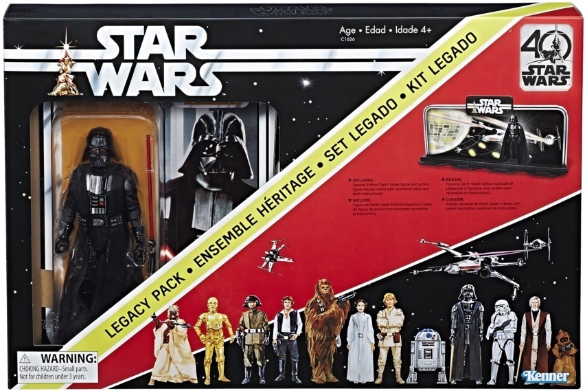 Star Wars: 40th Anniversary - Legacy Pack (Black Series)