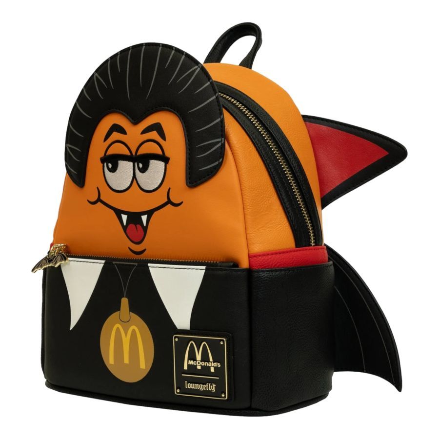 Loungefly McDonald's Vampire McNugget Cosplay Mini Backpack at