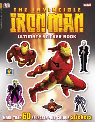 The Invincible Iron Man Ultimate Sticker Book on Paperback