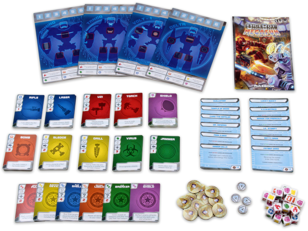 DiceBot MegaFun - Card Game