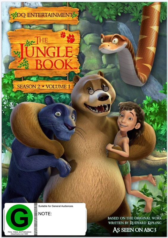 The Jungle Book: Season 2 - Volume 1 on DVD