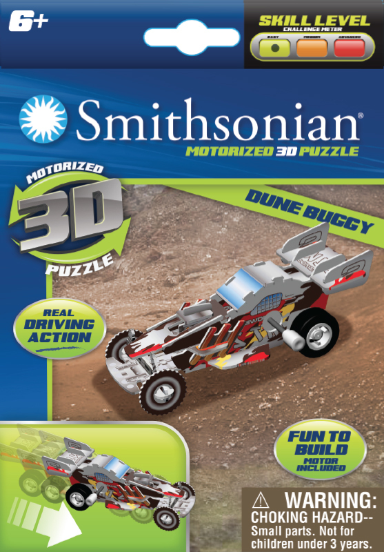 Smithsonian: Vehicle Wind Up Puzzle - Assortment image