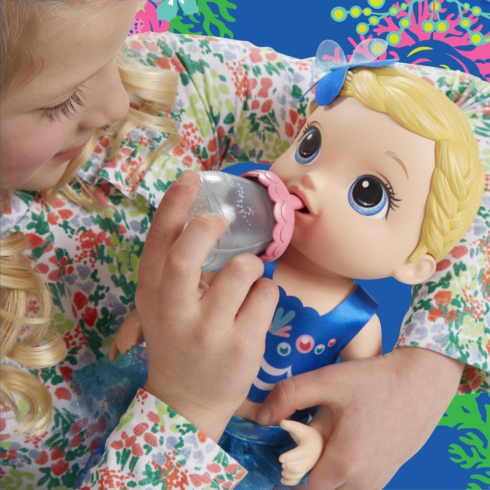 Baby Alive: Shimmer ‘n Splash - Mermaid Doll (Blond) image