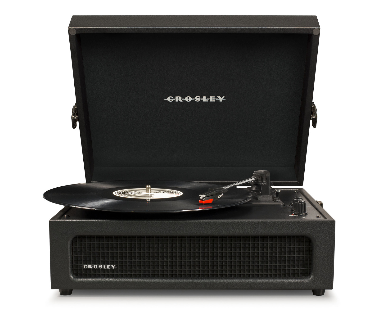 Crosley Voyager Portable Turntable Black at Mighty Ape NZ