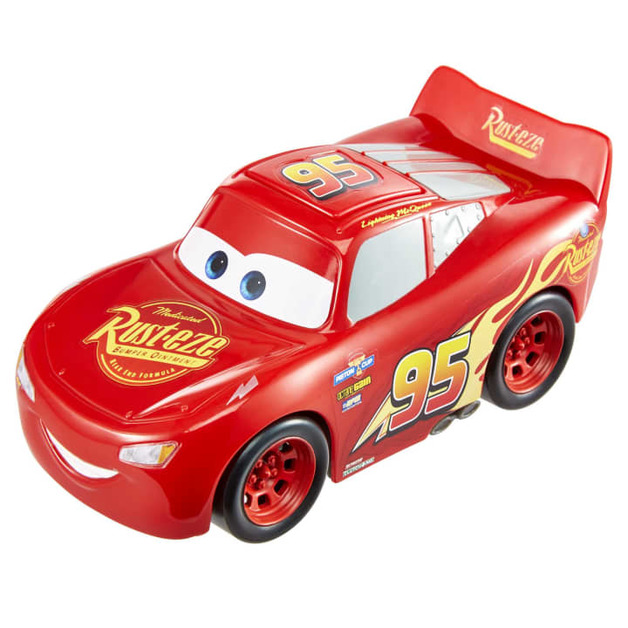Disney Pixar Cars LIGHTNING McQUEEN With Racing Wheels 155 Scale Die