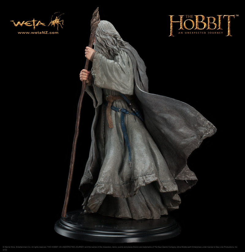 The Hobbit Gandalf the Grey Statue - by Weta image