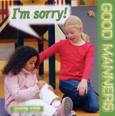 I'm Sorry! by Janine Amos image