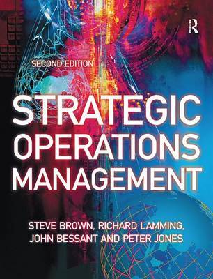 Strategic Operations Management by Steve Brown image