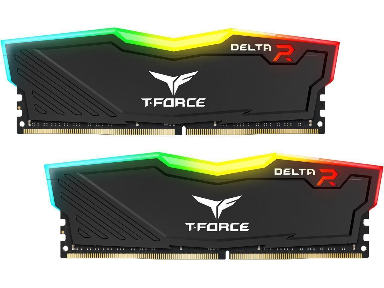 2x8GB Team T-Force Delta II RGB 3000MHz DDR4 Gaming RAM image