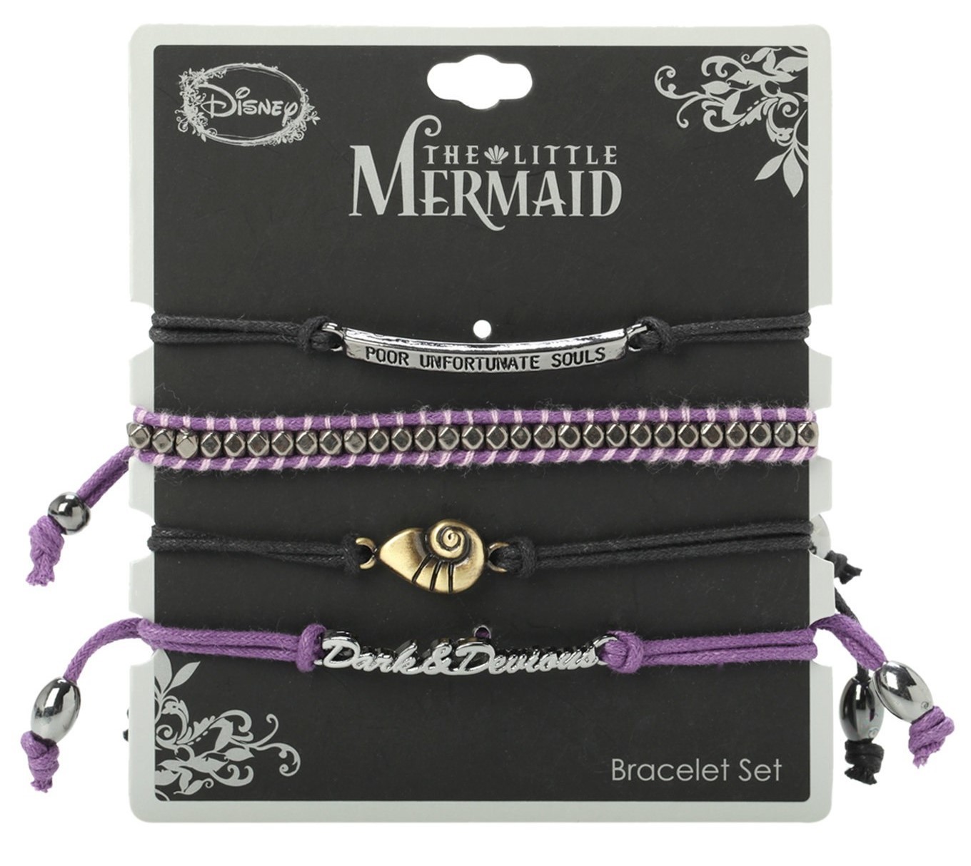 Neon Tuesday: The Little Mermaid - Dark And Devious Bracelet Set image
