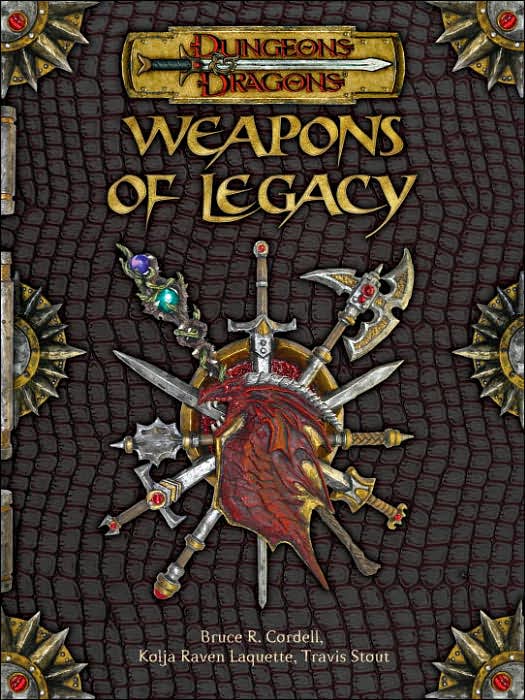 Dungeons & Dragons: Weapons of Legacy by Bruce R. Cordell image