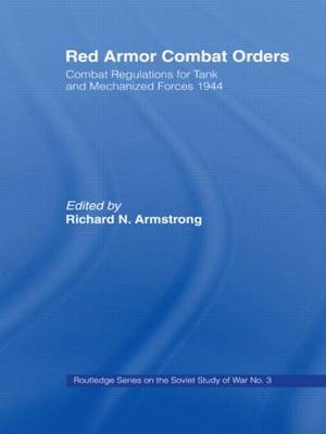 Red Armor Combat Orders by Richard N. Armstrong image