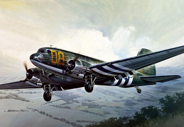 Italeri: 1/72 C-47 Skytrain (RNZAF Decals) - Model Kit image