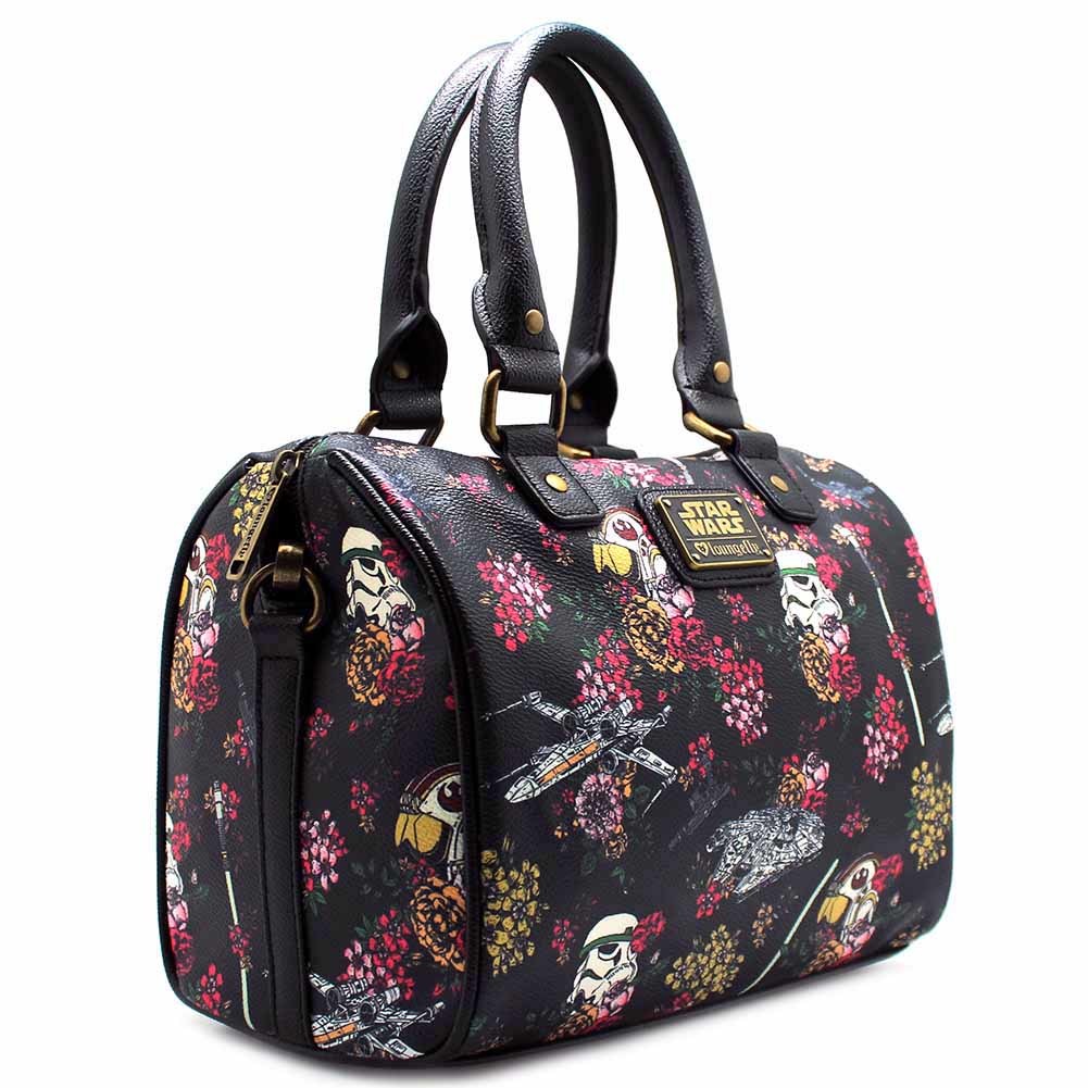 Loungefly Star Wars Stormtrooper Floral Print Duffle image