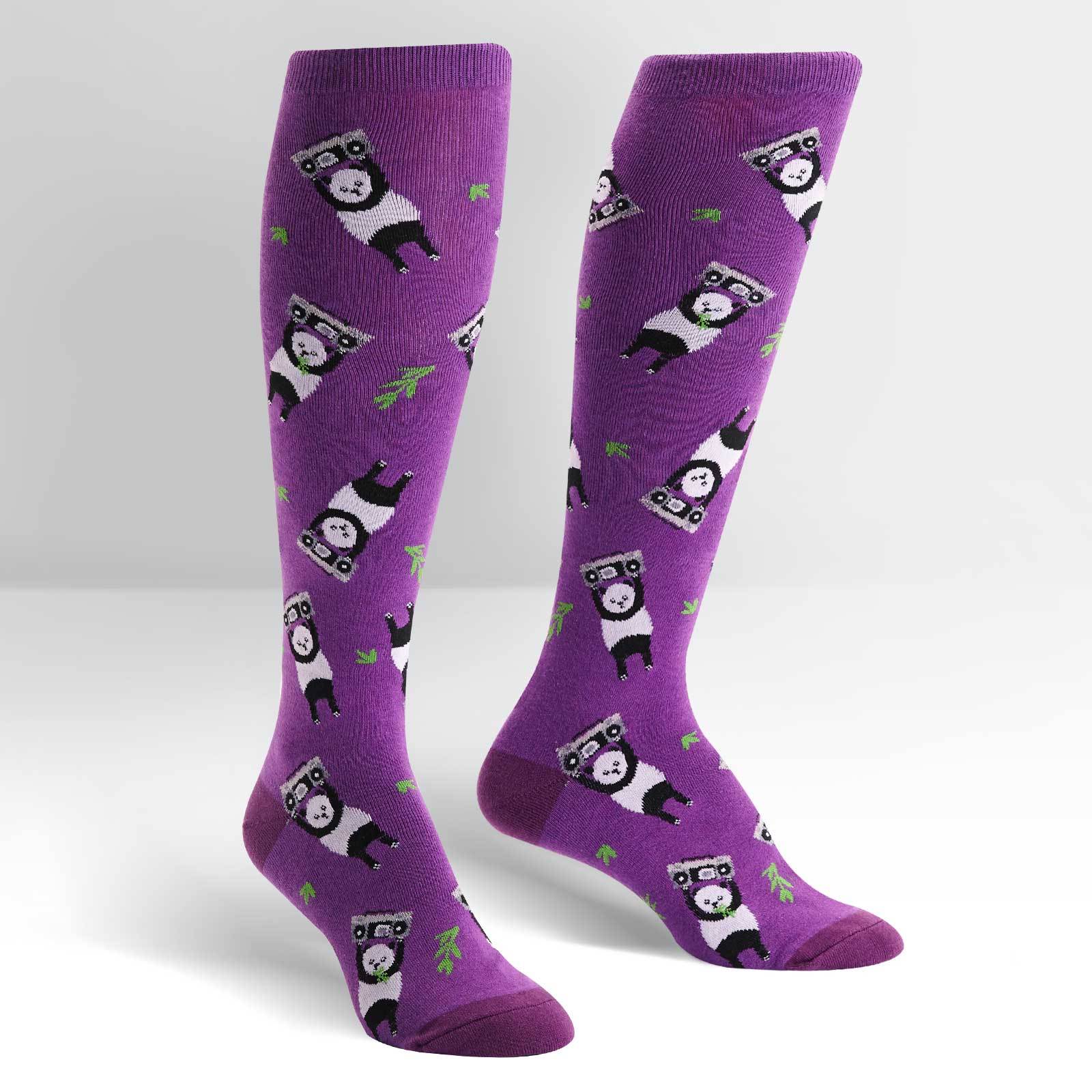 Women's - Panda Anything Knee High Socks image