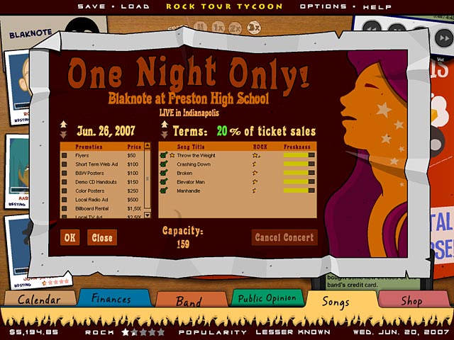 Rock Tour Tycoon for PC Games image